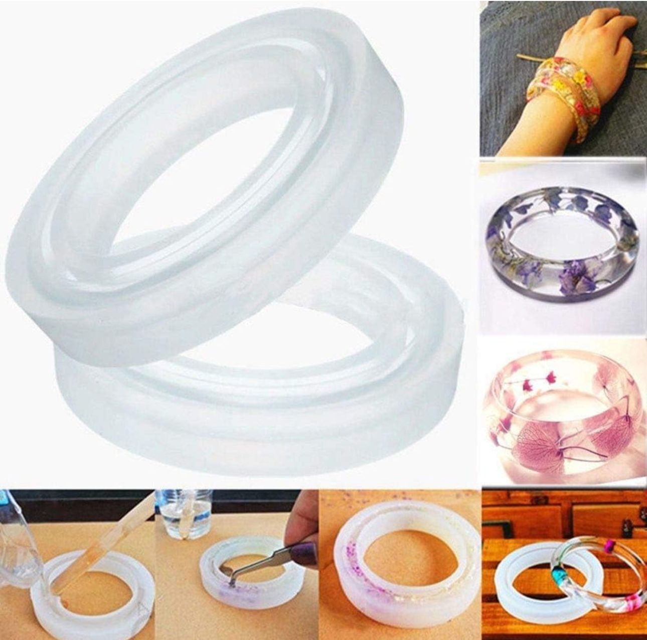 Molde para Pulsas en Resina Pulseras