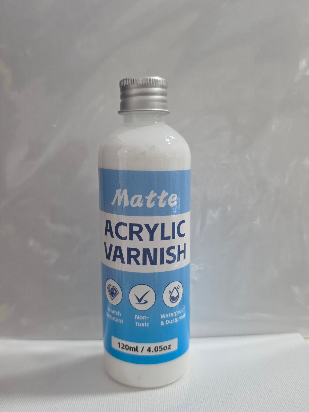 Barniz a Base de Agua Terminación, Sellado y Brillo 4 onza (120ml)