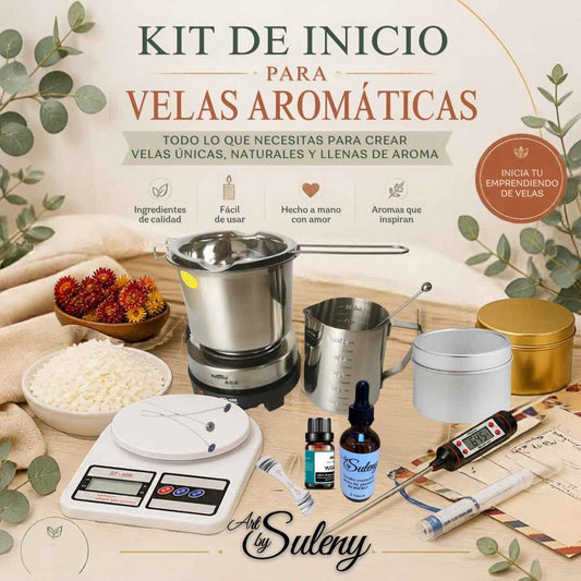Kit para la Elaboración de Velas Aromáticas #4979