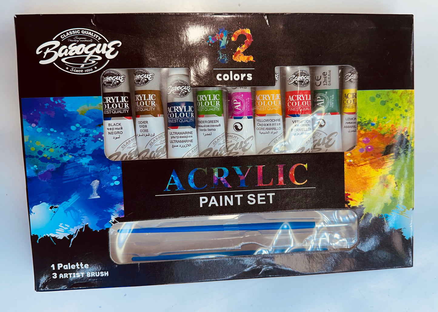 Pintura Acrílica para Arte y Manualidades