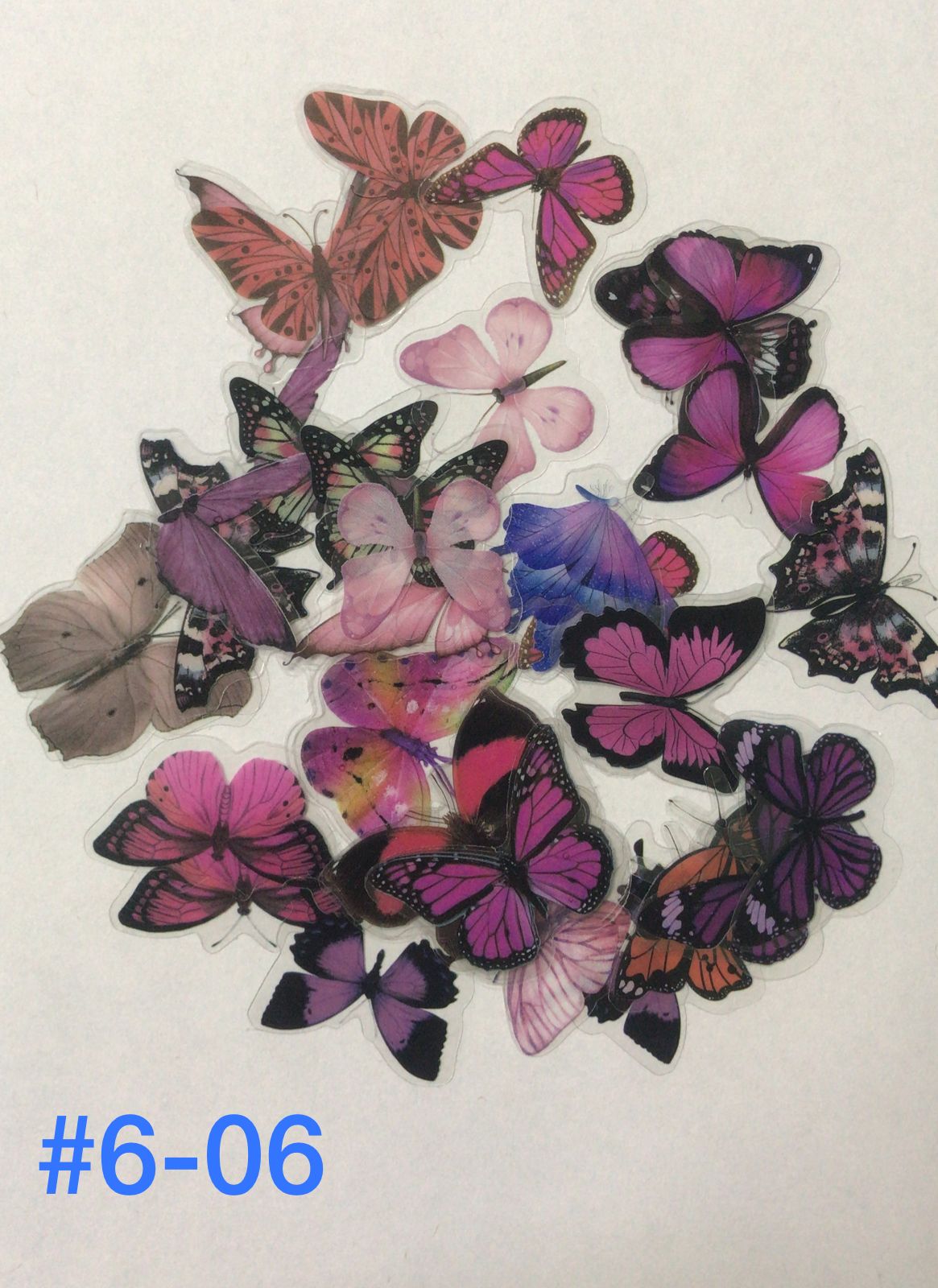 Stickers adhesivos de mariposas