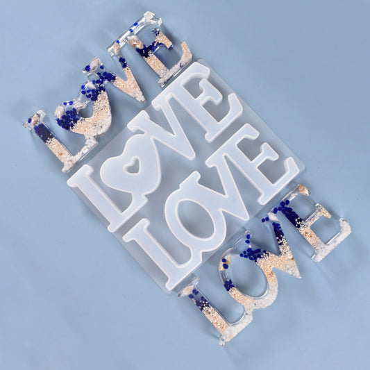 Molde doble Love / L♥ve