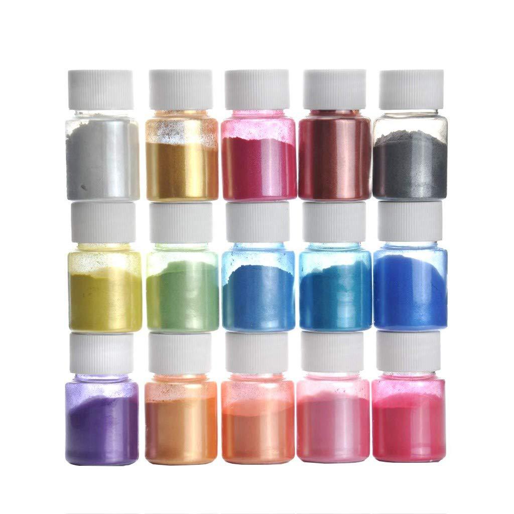 Pigmentos Mica Powder 32 Colores Pigmento para Resina / Velones y Jabones