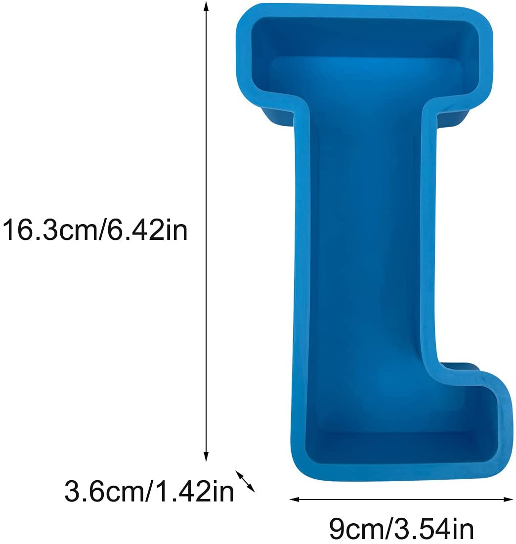 Molde de letra individuales grandes 6.5 pulgadas de alto
